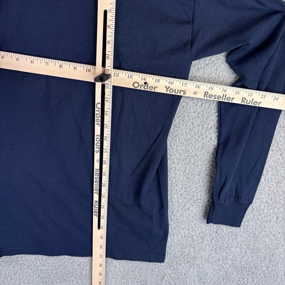 NEW University of Illinois Illini T-Shirt Men Small Navy Banned Chief Logo - Picture 6 of 7